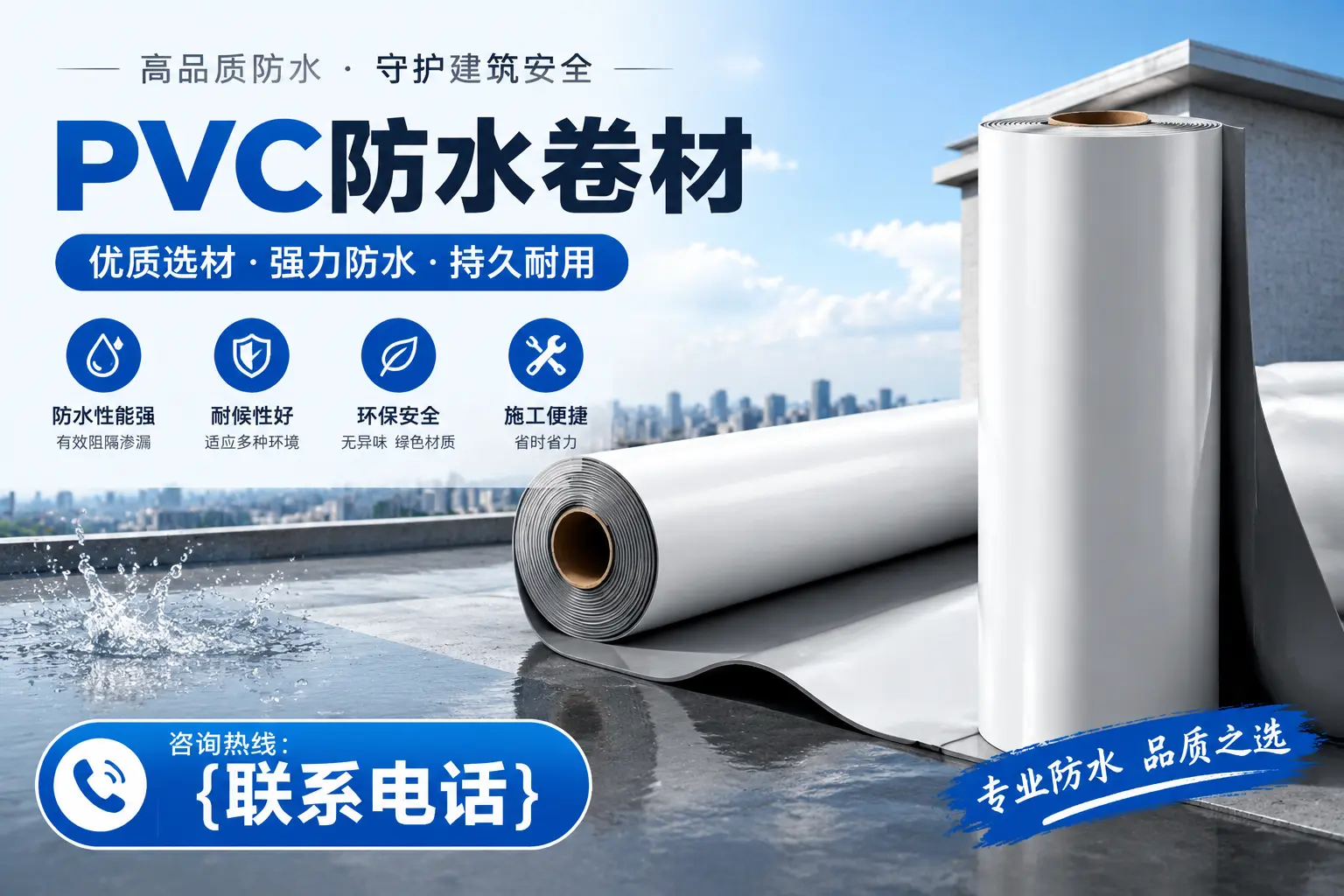 PVC防水卷材的选购技巧与注意事项，助您在海西找到合适产品