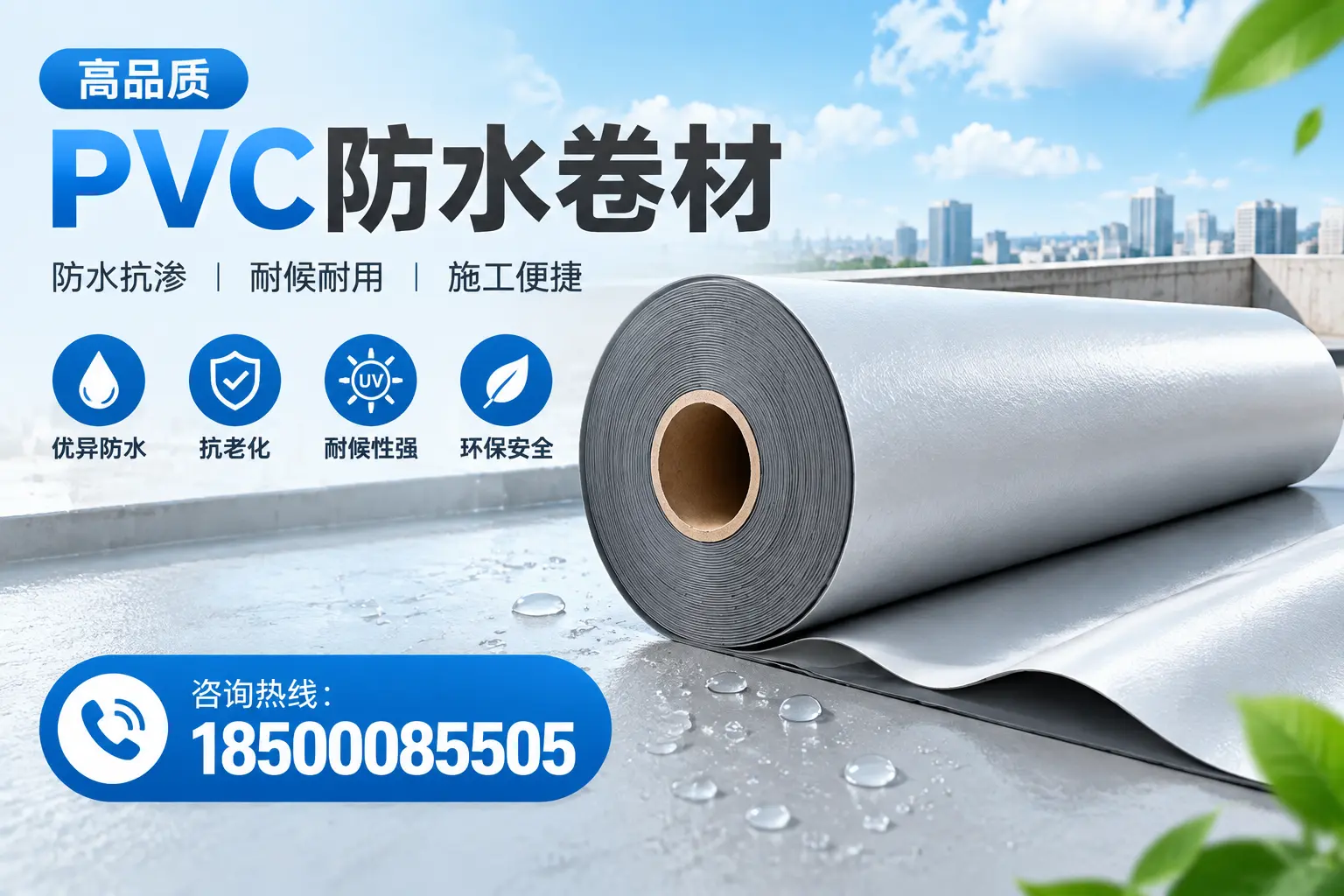 什么是pvc防水卷材？海西消费者需了解的基础知识